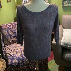 DKNY Space Dyed Waffle-Knit Sweater